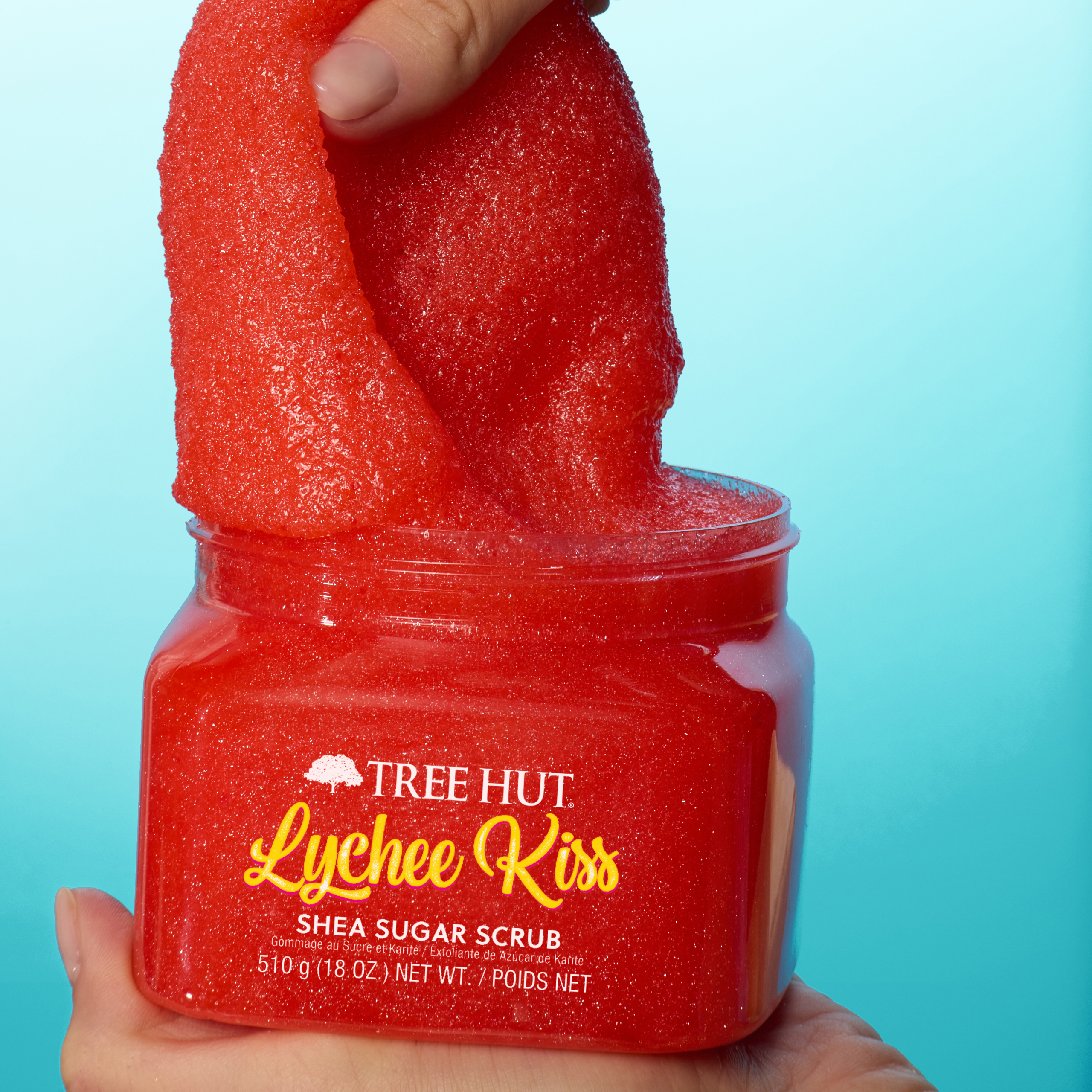 Lychee Kiss Shea Sugar Scrub - Image 2